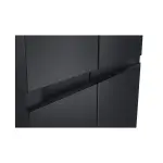 Lg Refrigeradora side by side 27p³ smart inverter negro matte